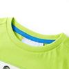 T-shirt pour enfants avec manches courtes vert citron 92/104/116/128/140