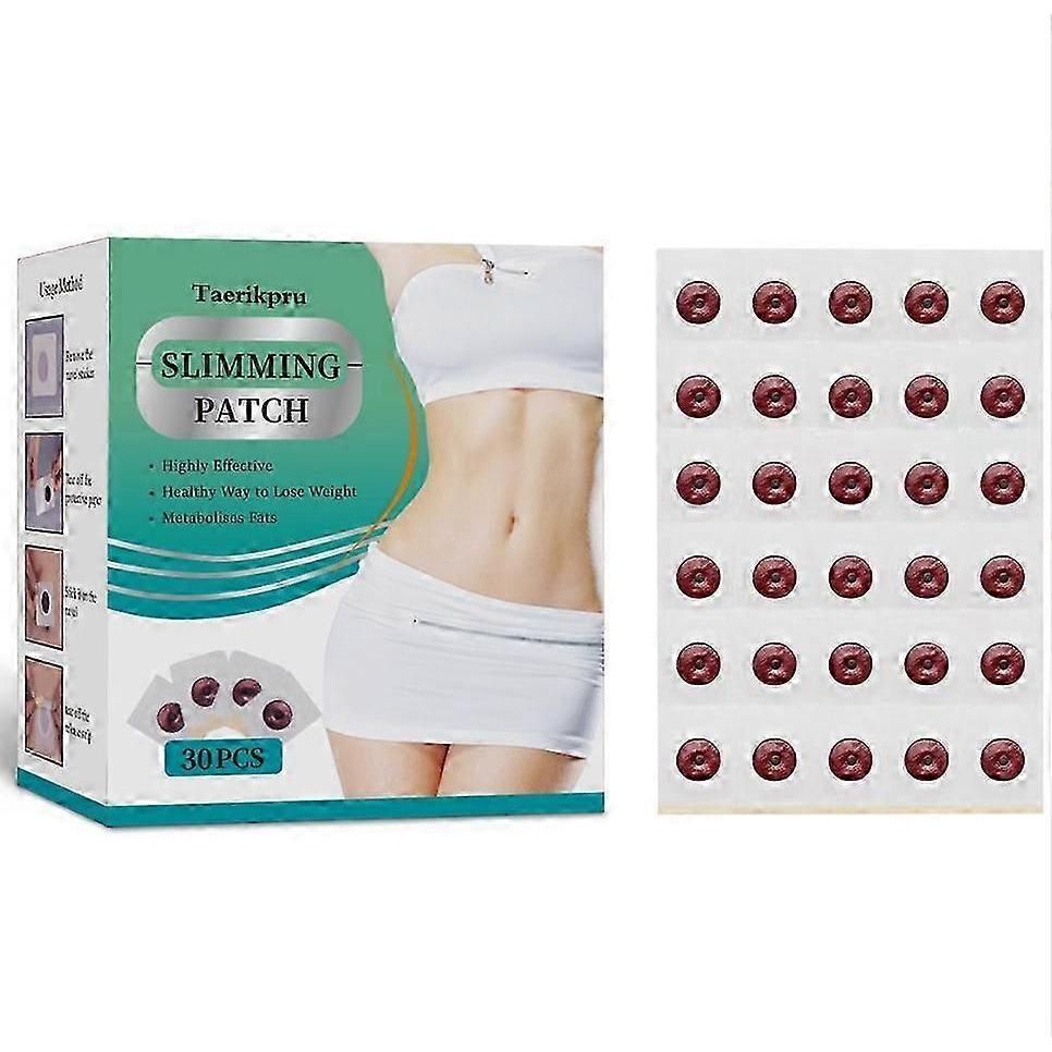 Herbal Slimming Belly Button Patch - Natural Fat Burning & Skin Firming Stickers, 30pcs/60PCS/90PCS yaoy