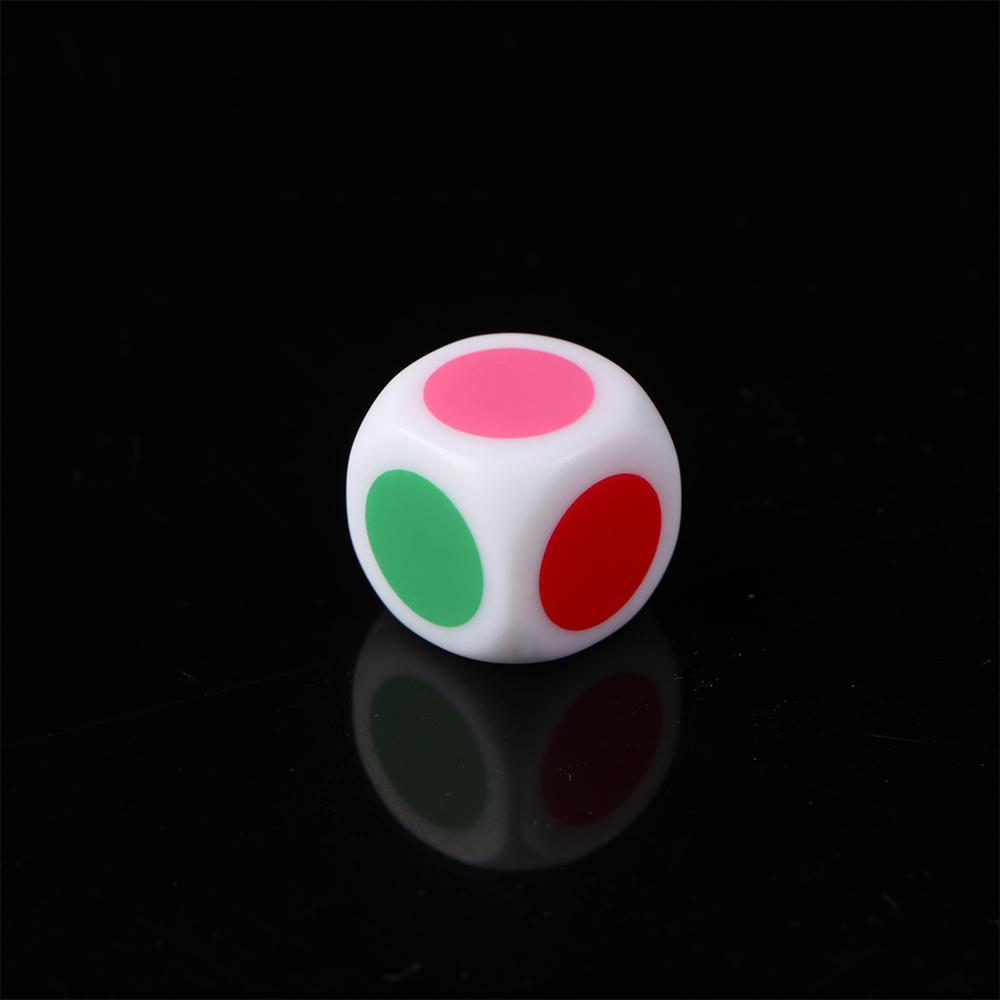 Party Funny 5Pcs/Lot Puzzle Game Board Game Table Games Dices Six Sided Cube Dice White Color