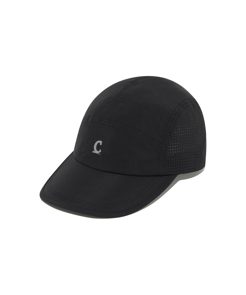 COVERNAT Symbol Logo Printed Nylon Cap Black