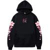 Japanese Blossom Sakura Graphic Hoodies Long Sleeve Winter Hooded Sweatshirts Casual Women Men Comfortable Pullovers with Pocket