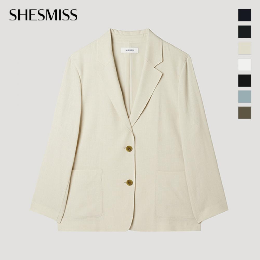 [She S miSS] базовый пиджак на двух пуговицах Swwjkp22040