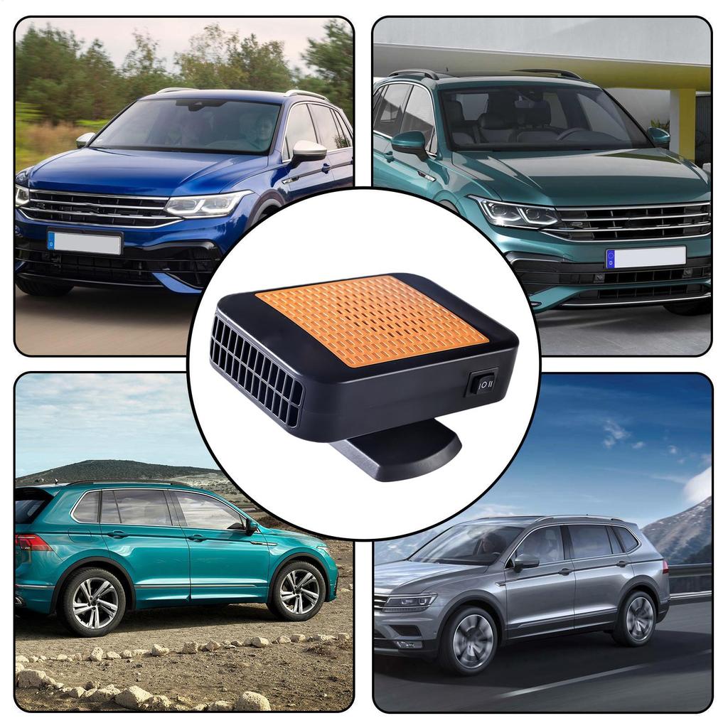 Автомобильные обогреватели для транспортных средств 12 В, 2 скорости, вращающееся на 360 градусов оборудование, автомобильный обогреватель-размораживатель для зимней холодной погоды, грузовиков, автодомов, приключений