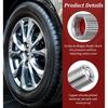 5 PCS Valve Stem Extensions, Screw-On Schrader Tire Valve Extender Adapter for Car Truck Motorcycle Bike (19mm, Universal)