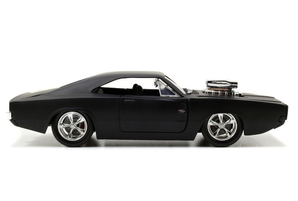 Jada Toys Fast Furious Scale Diecast Car 1970 DODGE CHARGER FAST&FURIOUS & 1/24 DOM'S R/T