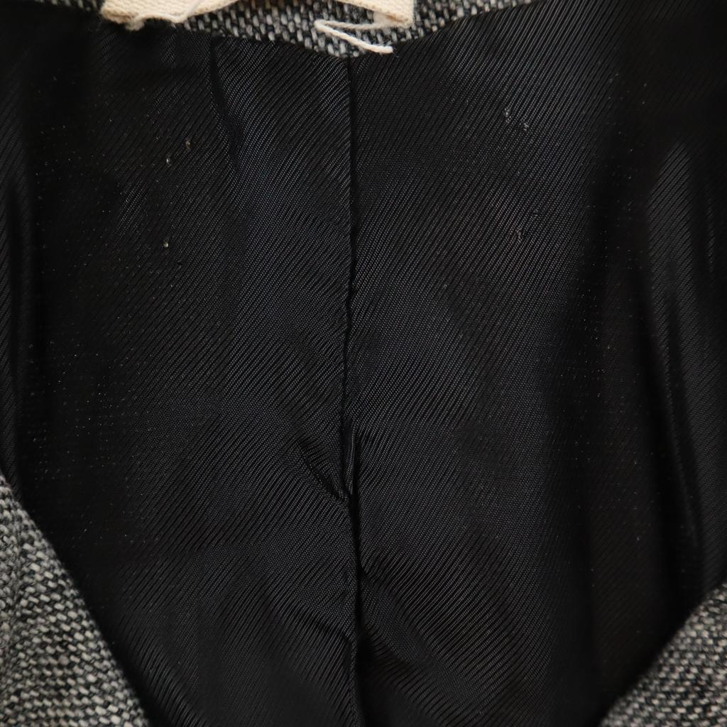 Marni Made In Italy Wool Blend Coat 40 Gray Women Used