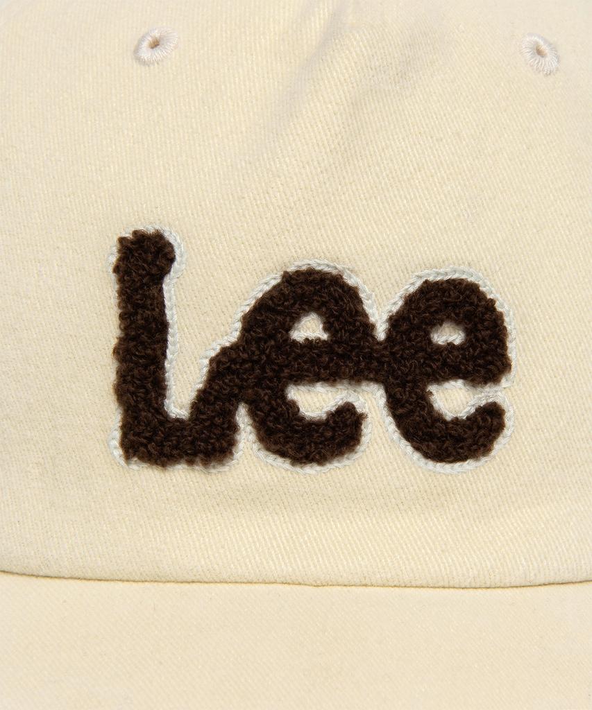 Хлопковая кепка LEE с логотипом-букле Twitch, цвет слоновой кости