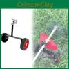 For Universal Metal Wheels String Trimmer Grass Eater Weed Adjustable Supplies