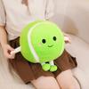 Simulation Green Tennis Ball Plush Toy Ball with Hands Feet Props Pillow Accompany Kids Soft Gifts for Girls Boy Room Decor