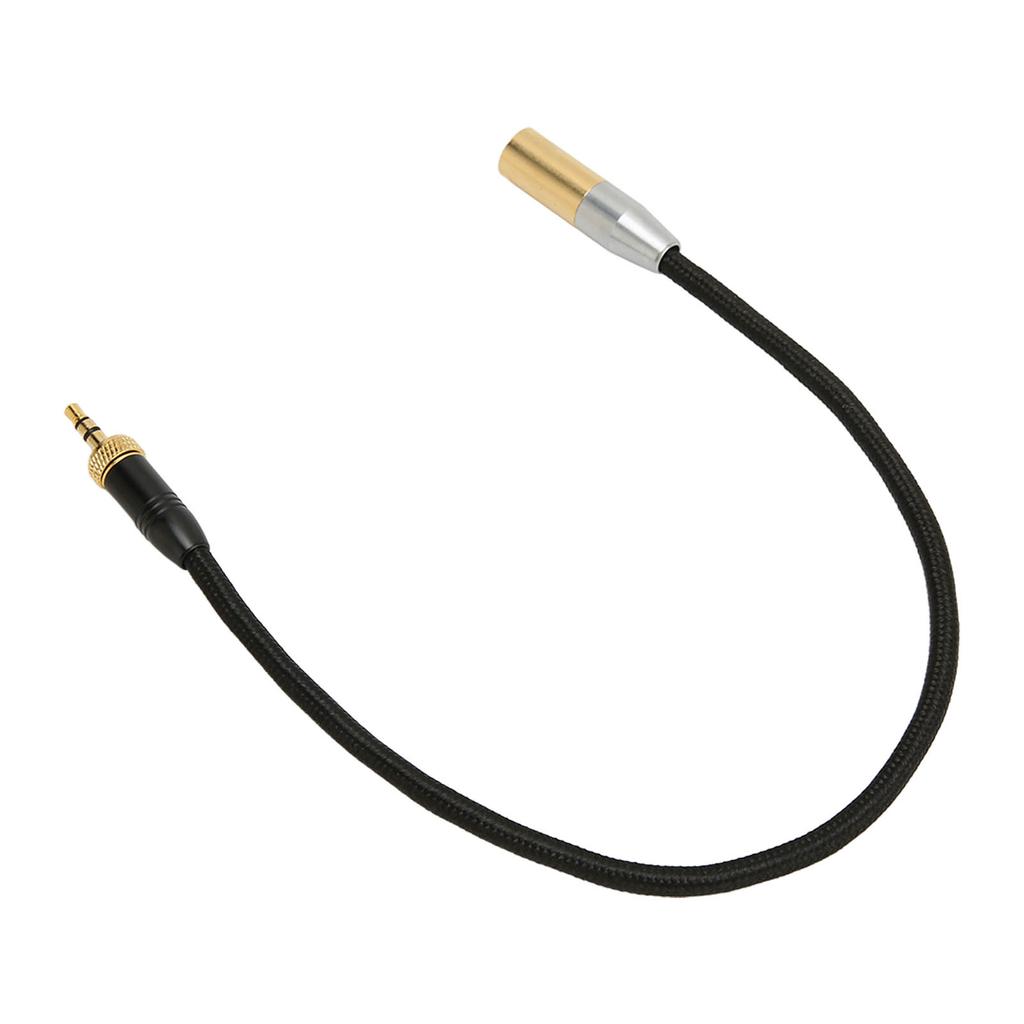 3.5mm To Mini XLR Cable Internal Thread Gold Plated 3 Pin Stereo Noiseless Sound Adapter Cord for