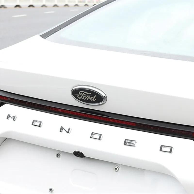 New 2026 Car Sticker 2025 Hot 17.5x7.5CM Car Logo Front Hood Trunk Badge Sticker for Ford Fiesta Focus Fusion Edge Ecosport Tran