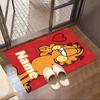 Custom Name Personalized Garfield Print Carpet, Versatile Home Decor Rug, for Playroom, Apartment, Balcony, Entryway, Hallway Gift