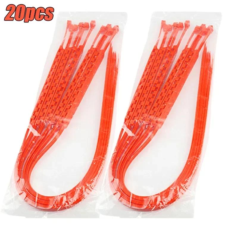 Car Tire Chains Winter Snow Anti-Skid Tyre Cable Ties Auto Outdoor Snow Tire Tyre Anti Skid Chain Emergency Accessories