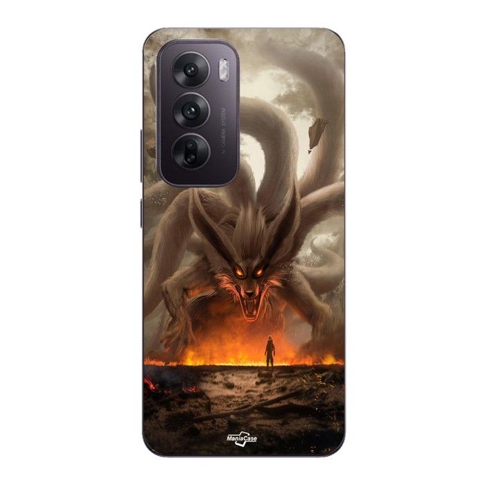 Coque Pour Oppo Reno 12 5g Naruto Kurama Maniacase