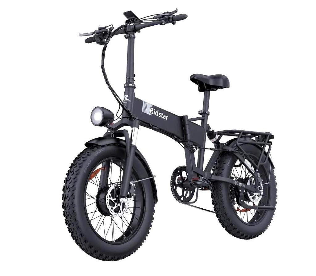 Новинка 2024 года, горный электровелосипед H20 Pro, 2000 Вт, мощный двойной электровелосипед для снега, 48 В, 23 Ач, 20 дюймов * 4,0, складной электровелосипед с толстыми шинами
