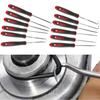 O-Ring Removal Tool Set Hook Oil Seal Fuel Seal Puller Craft Tools Precision Screwdriver Set Automotive Pick Set 12PCS