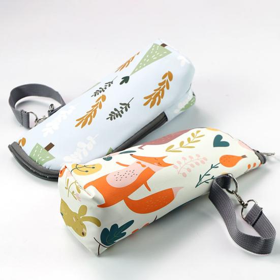 Сумка-термос для детской бутылочки, портативный подогреватель для бутылочек для кормления, термо-сумка для переноски детской бутылочки с ремешком, сохраняет бутылочки теплыми для ежедневных прогулок, путешествий