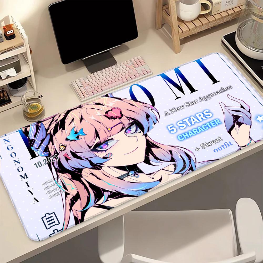 Mouse Pad Office Gaming Laptop Desk HD Mat Anime Cute Girl Mousepad PC Kawaii Gamer Mouse Mat Computer Accessories Keyboard Pad