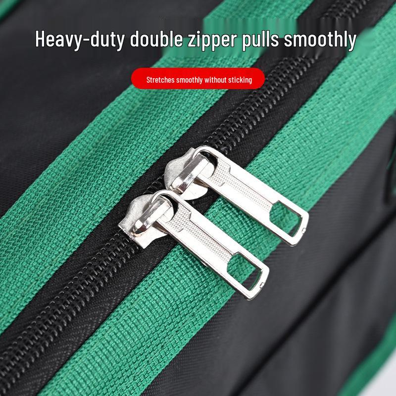 Прочная водонепроницаемая сумка для инструментов для плотника/электрика - Портативная, утолщенная, износостойкая, многофункциональная сумка-тоут