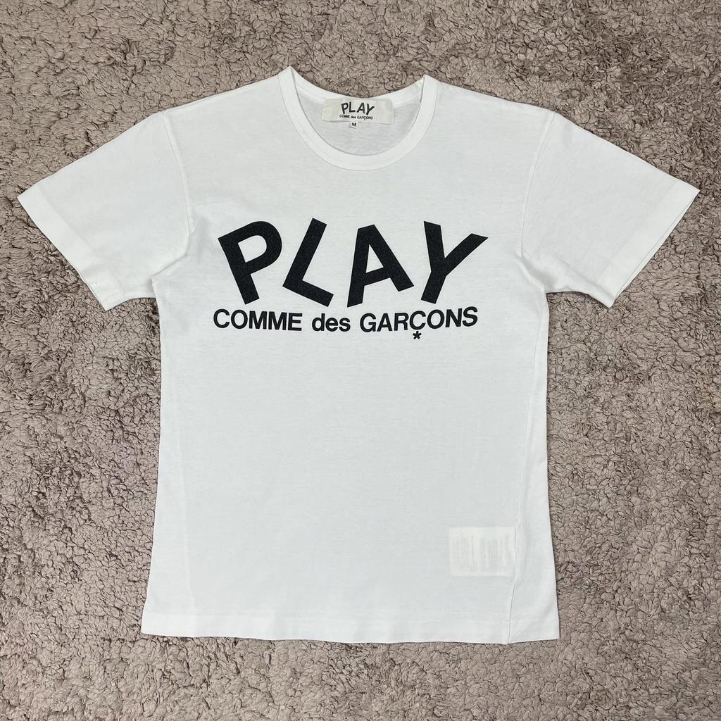 Футболка PLAY Comme Des Garcons с надписью