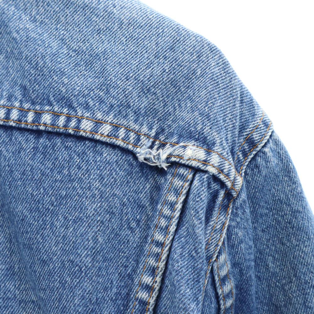 Levi's Джинсовая куртка 80-х 90-х годов Made in Canada Старая джинсовая куртка 42 Trucker джинсовая куртка Мужская Б/у