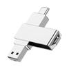 OLOEY 4-в-1 USB 3.2 Металлический OTG Флеш-накопитель