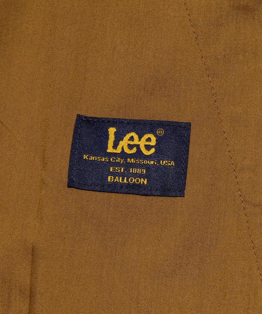 LEE Linen Webbing Belt Balloon Pants Brown