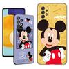 Cute M-Mickey Mouse Phone Case For Samsung A13 A22 A24 A32 A23 A25 A34 A35 A52S A53 A54 A55 A73 A12 A14 A15 A31 A33 A50 A51 A72