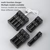 Быстрое зарядное устройство 18650/14500 с кабелем Type 4.2V Литиевая батарея 4 слота Фонарик с сильным светом Интеллектуальное зарядное устройство