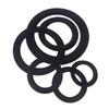 1Pc Black Speaker Rubber Repair 4/5/6.5/8/10Inch Suspension Surround Folding Ring Full Range Woofer Speaker Replacements