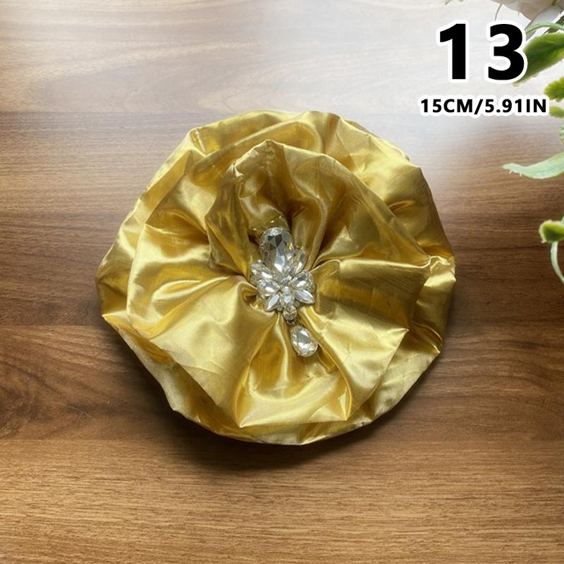 Пришивная 3D аппликация в виде цветка, большая, для женской одежды, аппликация для платьев, роскошная дизайнерская брошь, сценический свадебный наплечный аксессуар