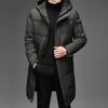 Down Jacket Men's Jacket Long Work Clothing Knee Thickened Middle-aged Outdoor