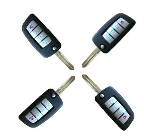 Складной пульт 3+1 кнопка 315 МГц для NS VDO Sylphy/Livina/Venucia