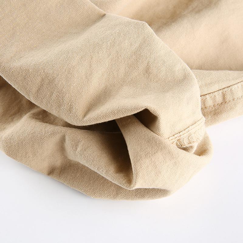 Модные брюки-карго цвета хаки, свободные брюки-карго в стиле хип-хоп, длинные широкие брюки с регулируемой талией, уличная одежда, осень 90-х годов