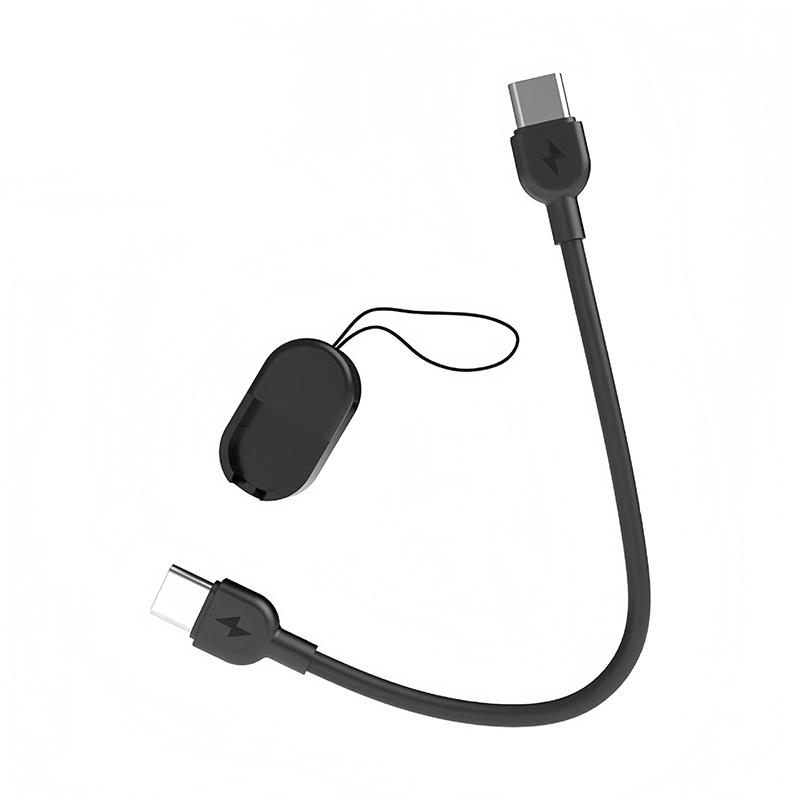 Кабель Type-C для быстрой зарядки Usb-C Короткий брелок Кабель для передачи данных Для Lightning Для iPhone Для Android Мобильный телефон Планшет Аксессуары