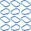 12pcs Intake Manifold Gaskets Lower & Upper Gasket Plenum Set, MS97205 Intake Manifold Rubber Sealing Gasket Replacement for Dodge Chrysler Jeep