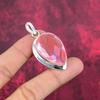 Pink Kunzite Pendant Gemstone Jewelry, 925 Solid Sterling Silver Pendant, Handmade Jewelry Birthstone Pendant, Gift For Him