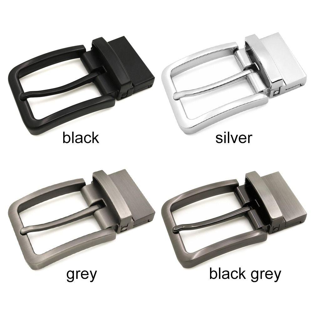 Durable Craft DIY Single Prong 35mm Pin Buckle Waistband Head End Bar Classic Belt Buckles