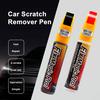 Car Scratch Repair Pen Double-Ended Design with Metal Tip Brush Lightweight Portable Easy To Apply Scratch Remover Touch Up Paint Pen