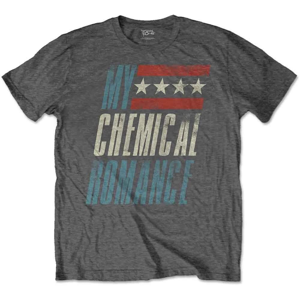 Футболка My Chemical Romance MCRTS05MC03, Серая, Размер L
