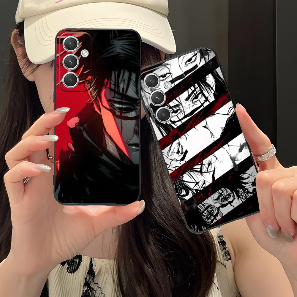 Чехол для мобильного телефона Jujutsu Kaisen Choso для Samsung Galaxy S26 S25 S24 S23 S22 S21 S20 Note20 Plus FE Ultra Цветная крышка Роскошный