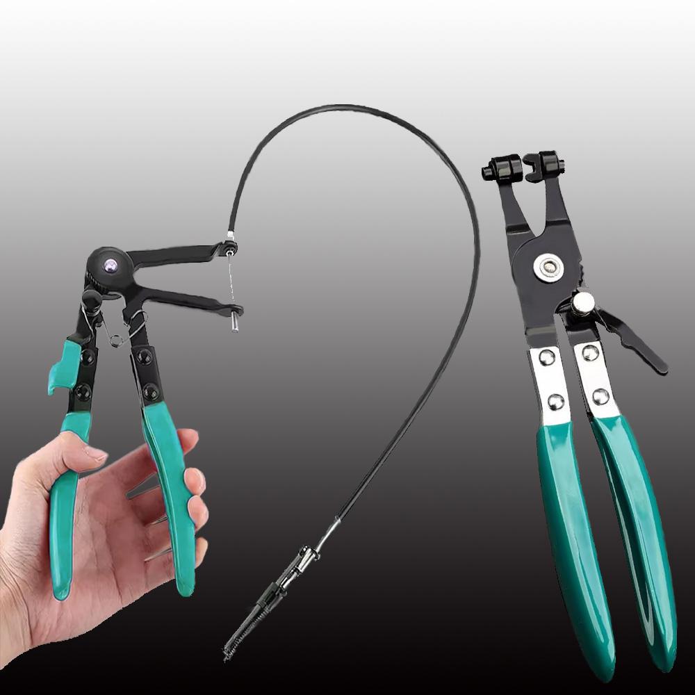 Портативный зажим для шлангов автомобиля, тип кабеля, гибкий кабель, длинные зажимы, прямые зажимы для пучков шлангов, инструменты для ремонта автомобилей