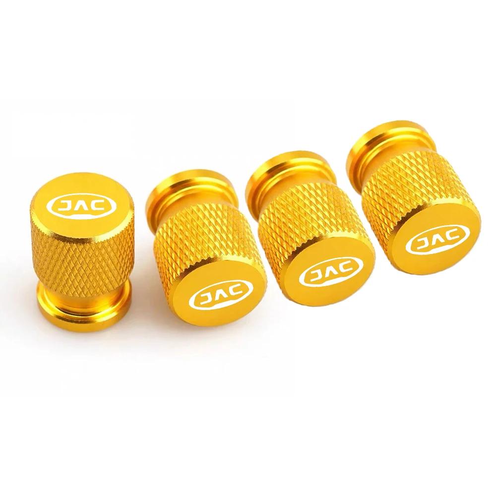 4pcs Car Tire Valve Bolt-in Wheel Accessories Valve Stem Dust Cap Cover for JAC JS4 S1 S2 S3 S4 S5 T6 T8 T40 V7 J7 iEV7S iEVA50
