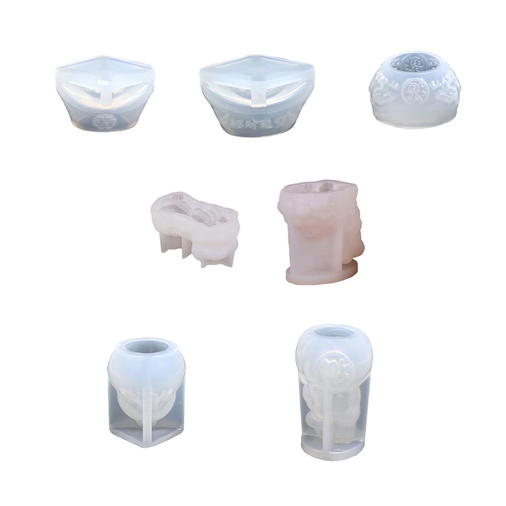 Силиконовые формы для угощений на китайский Новый год. Гибкие силиконовые формы для муссовых тортов. Идеально подходят для поделок своими руками и праздничной выпечки.