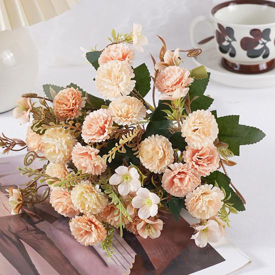 Букет искусственных цветов Реалистичный на ощупь Не увядающие Искусственные цветы Центральный элемент стола Свадьба Вечеринка Домашний декор