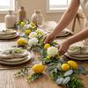 Realistic Lemon Vine Decor Greenery Simulation Lemon Vine Faux Lemon Wreath  Wedding Party Decor