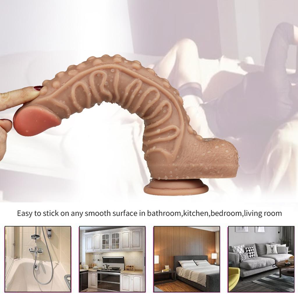 Реалистичный силиконовый фаллоимитатор с присоской, огромный искусственный член, большой пенис, фаллоимитаторы, секс-игрушки для женщин и мужчин, анальная Анальная пробка для взрослых, эротика