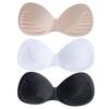 Вставки для купальника, пенопластовые треугольные губчатые подушечки, нагрудные чашки, бюстгальтер для груди, накладка на грудь, цельное бикини с мягкой подкладкой, аксессуары для женской одежды