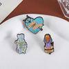 UNDER THE SEA SEA WITCH Enamel Pins Custom Ocean Adventure Brooches Lapel Badges Clothes Funny Jewelry Gift for Friends
