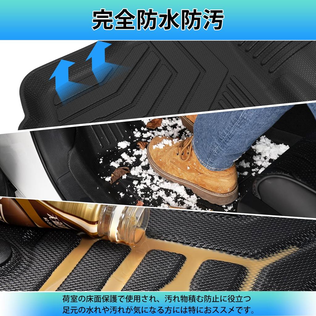 Cartist Mitsubishi Eclipse Cross GK Series Напольный коврик GK1W GK9W Тип 3D Напольный коврик Автомобильный коврик Второй коврик Eclipse Cross Водонепроницаемый коврик Устойчивый к пятнам TPE